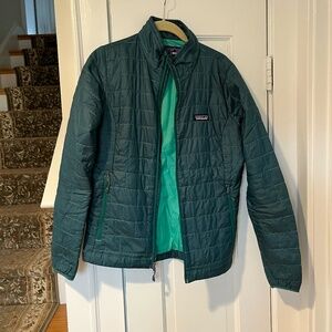 Patagonia Women's Nano Puff Jacket in Green